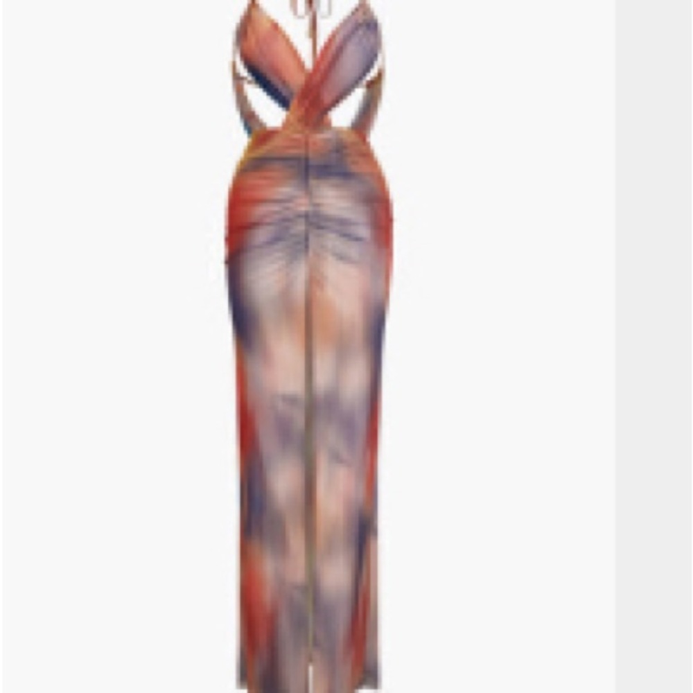 Vibrant Tie-Dye Swim Coverup
